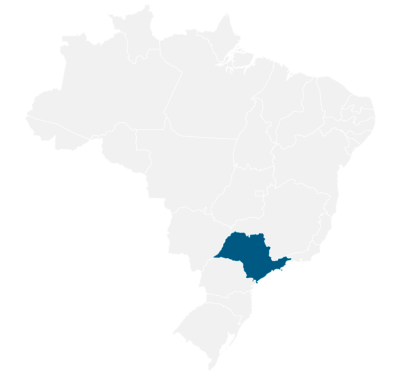 Mapa de Atuação